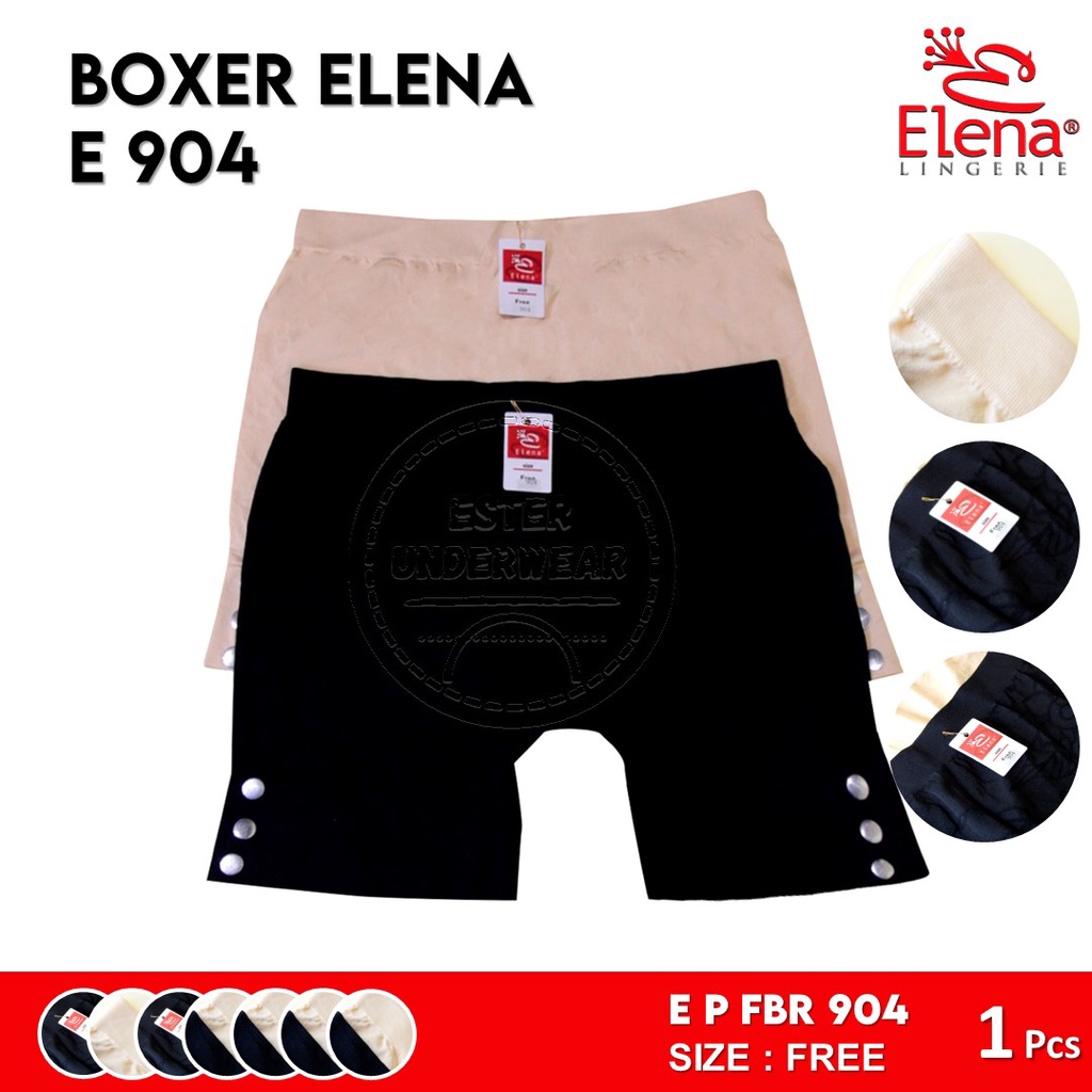 Celana Boxer Wanita ELENA E 904F isi 1Pcs