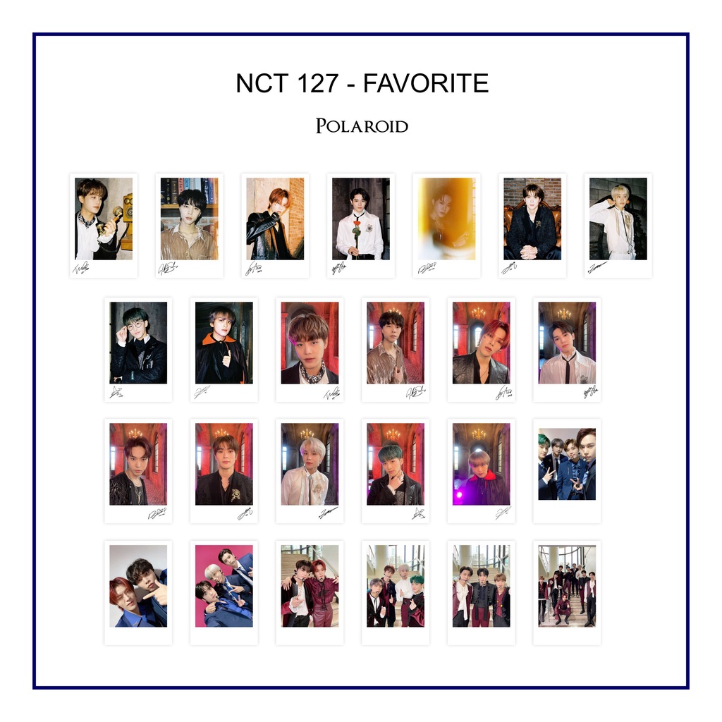 Polaroid NCT 127 Favorite