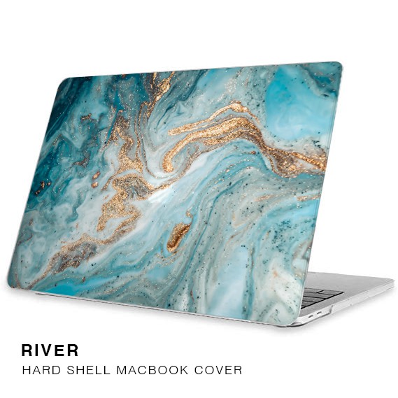 Casing Macbook Custom marble bisa dikasih nama laptop apple Macbook air pro Touchbar retina 11 13