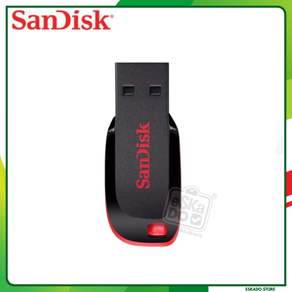 SanDisk Cruzer Blade 32GB CZ50 Flashdisk USB 2.0 Flash Drive