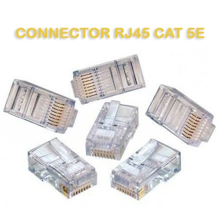 Connector RJ45 Cat 5e Jack PIN LAN Konektor RJ 45 RJ-45