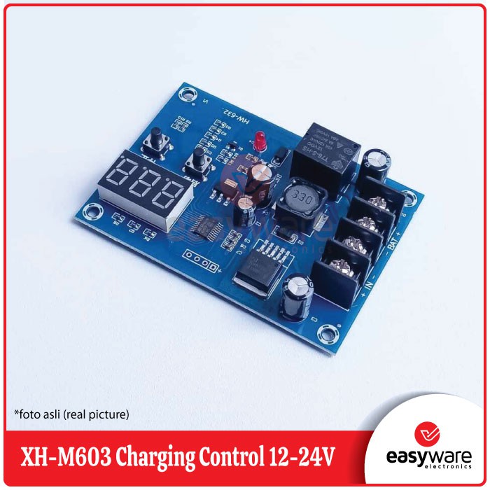 XH-M603 Charging Control Module 12-24V Storage Lithium Battery Charger Display