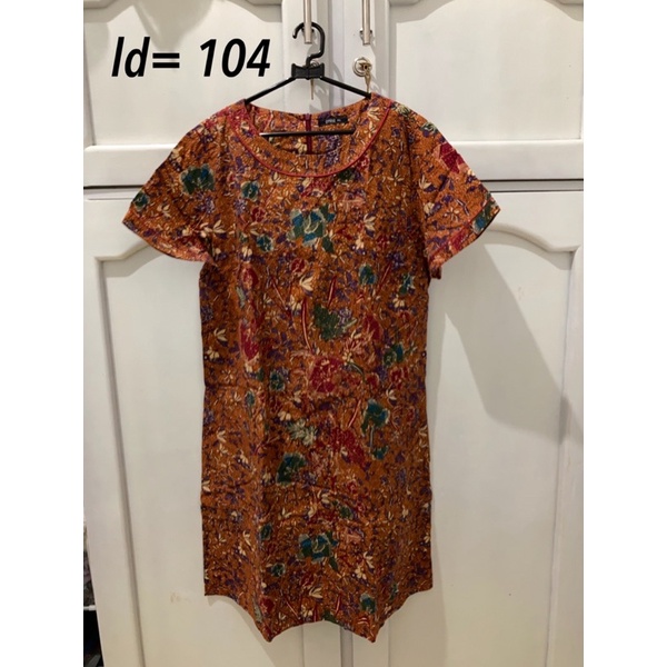 dress batik eprise xxl jumbo besar