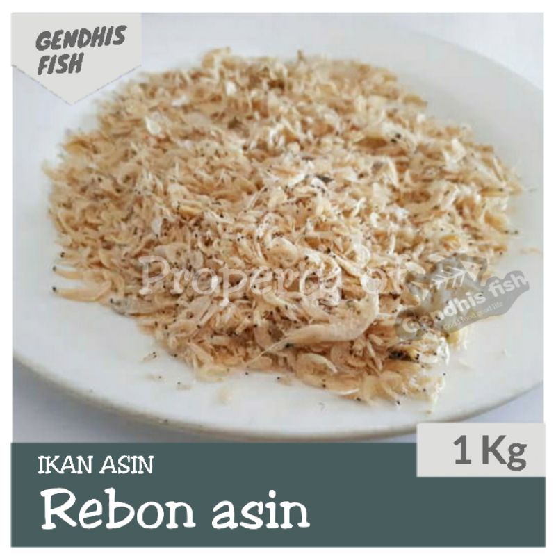 

Ikan asin rebon kemasan 1 kg