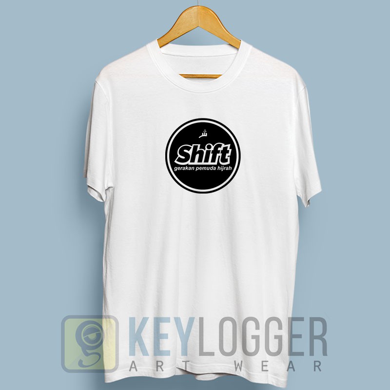 Kaos Dakwah Islami Komunitas Shift Distro Muslim 80-putih