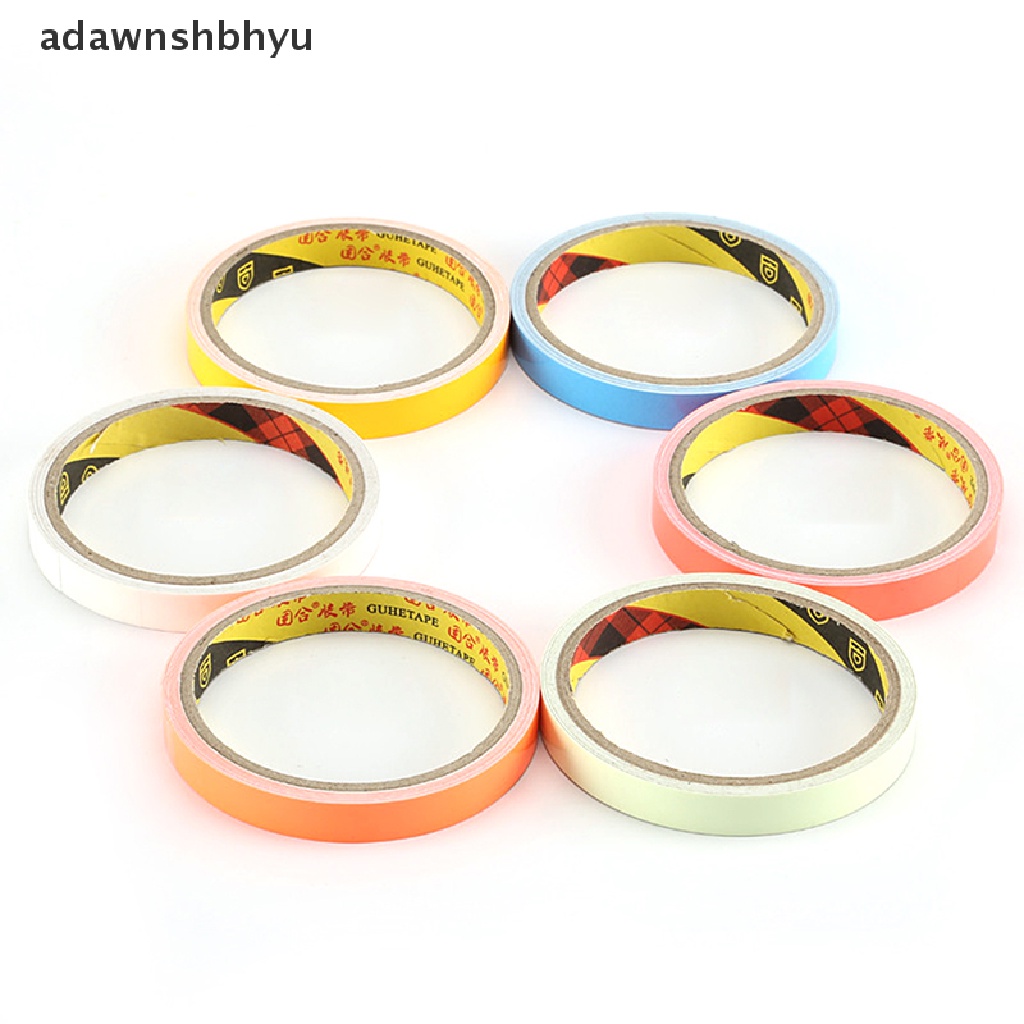 Adawnshbhyu Luminous Tape Tahan Air Perekat Diri Glow In The Dark Safety Panggung Dekorasi Rumah