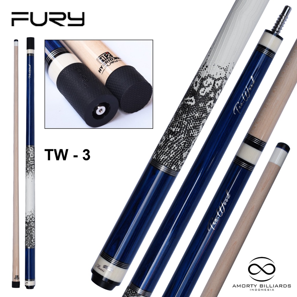 Fury Cue TW-3 Lizard Leather