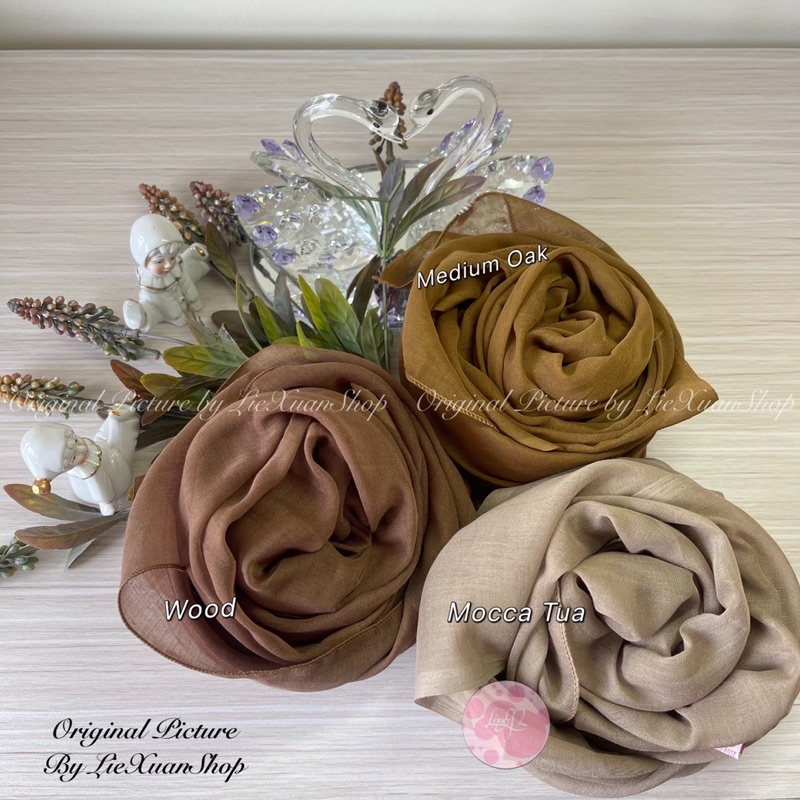 Kerudung Paris Polos Kerudung Segiempat Murah ORI RED ROSE !!