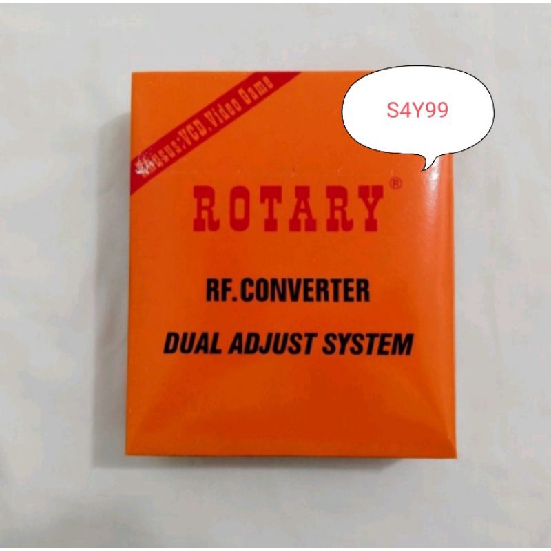 Rotary RF Converter pengubah sinyal AV ke RF