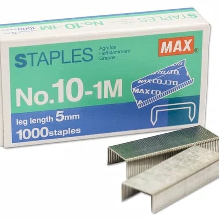 

ISI STAPLES MAX NO.10 - 1M