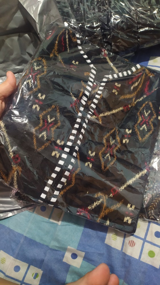 Batik Tunik Wanita M L Xl Xxl Jumbo R3sliting Depan Busui