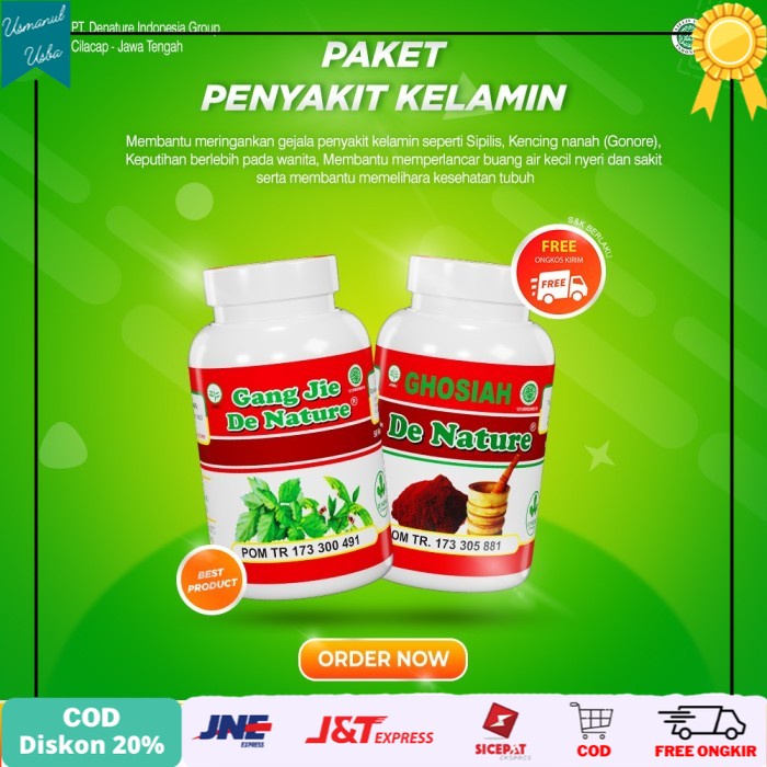 

◾COD◾ Obat Penyakit Kelamin Anti virus dan Daya tahan Tubuh