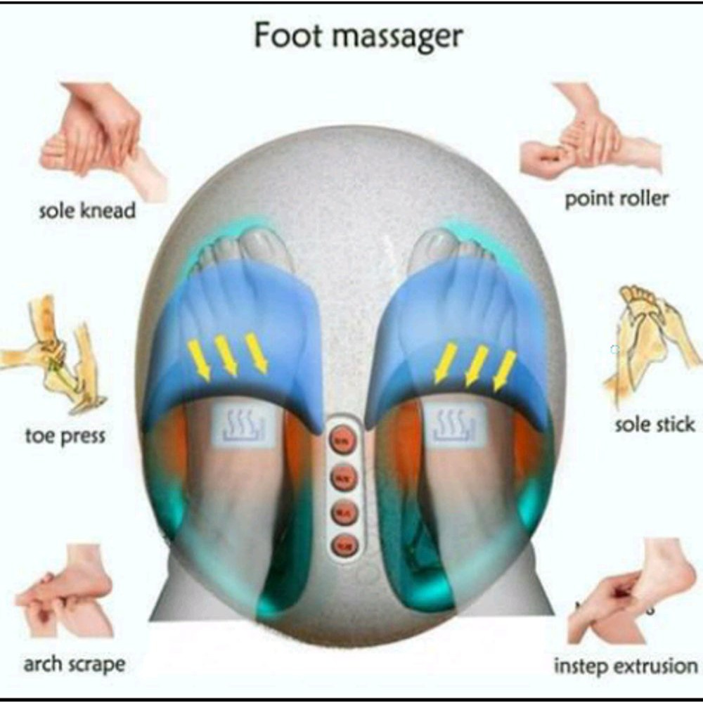 Alat Pijat Kaki Foot Massager Shiatsu Bentuk Telur refleksi terapi kaki