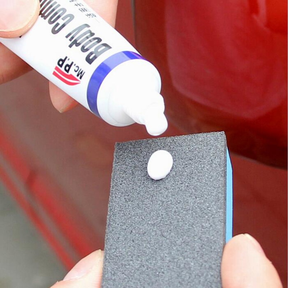 Body Compound Wax Paint Car Scratch Repair Auto Care Polish - MC-308 - White