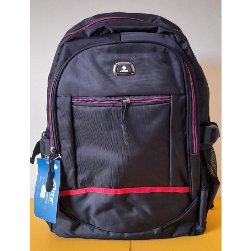 Tas Alto Original Hitam Polos Tas Sekolah Tas Ransel Anak Remaja