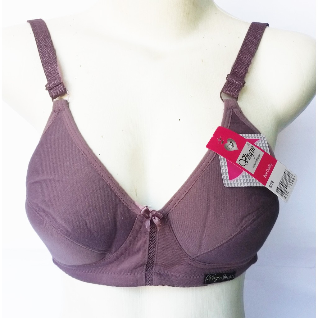 sport bra virgin polos cup B size 40 42 / bh tanpa busa / grosir pakaian dalam