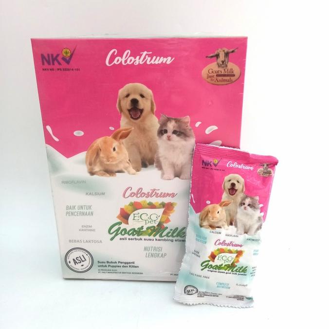 ------] Susu Anjing Kucing ECO PET Goat Milk Colostrum