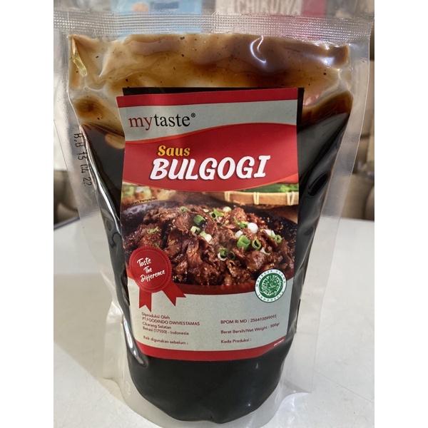 

Mytaste Bulgogi saus 500gr