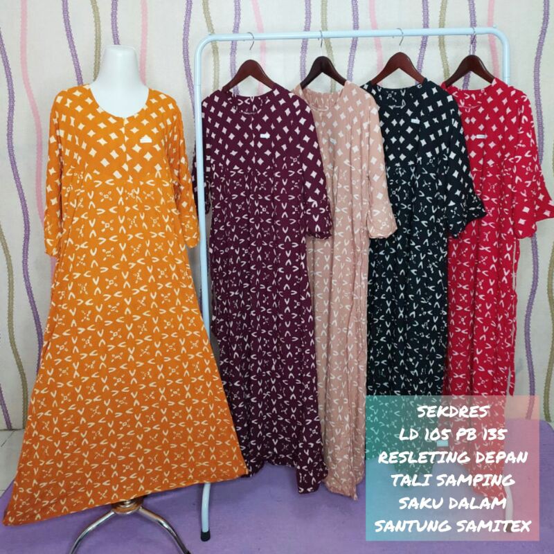 DASTER BATIK BUSUI √ BATIK ASLI CAP PEKALONGAN