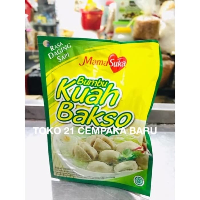 

Mama Suka Bumbu KUAH BAKSO 100 gram | mama suka kuah baso 100g