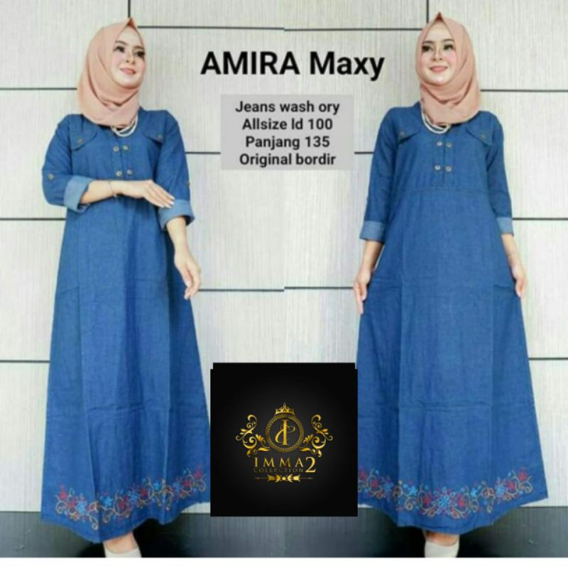 AMIRA MAXI/AMIRA GAMIS/IMMA DRESS/GAMIS BORDIR/1110