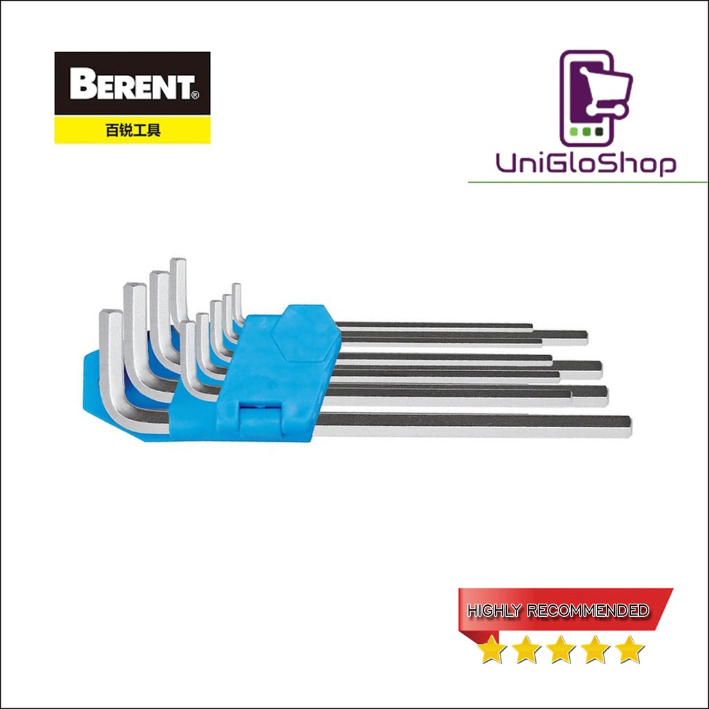 KUNCI L SET 9PCs BERENT