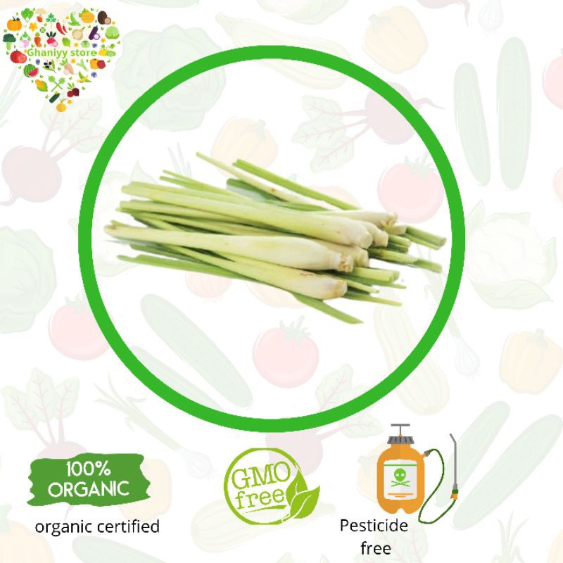 

sayur organik - sereh organik