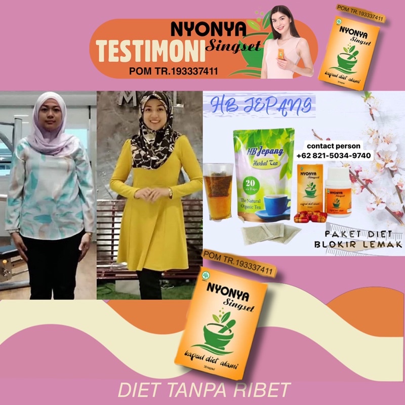 Nyonya Singset Pil Diet Alami
