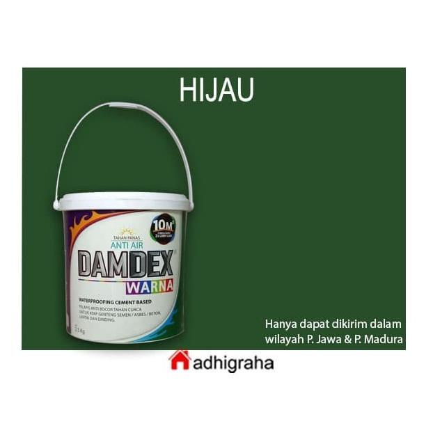 Damdex Warna Hijau 2.5Kg