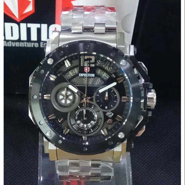 Expedition E 6402 MC Chronograph Man Stainless Steel