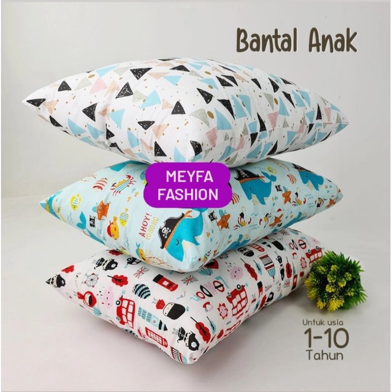 1 Set Bantal dan 2 Guling Anak Junior 3 - 10 Tahun