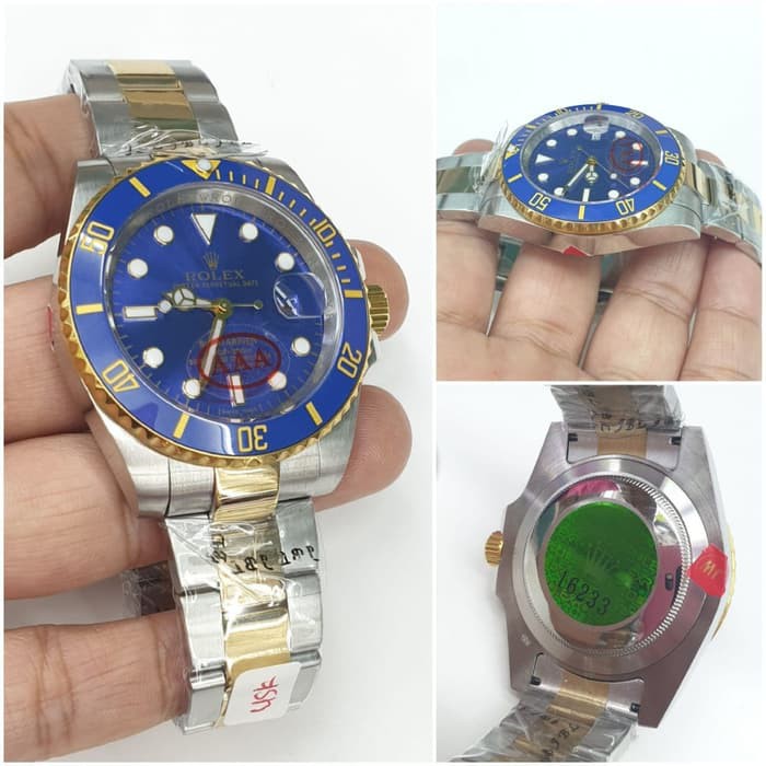 Rolex Submariner Silver Blue DIal List gold MIYOTA GRADE AA