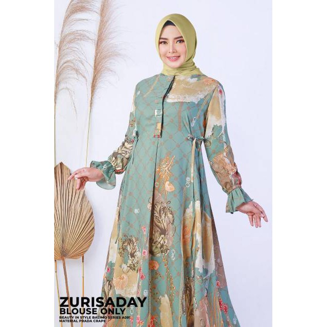 TUNIK FASHION WANITA MURAH STYLE KEREN / Balimo Zurisaday Tunik Only