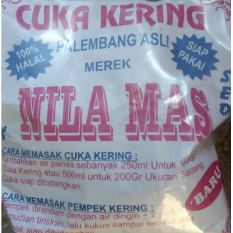 

Cuko Kering Cocolan Pempek, Kerupuk/Kemplang asli Palembang