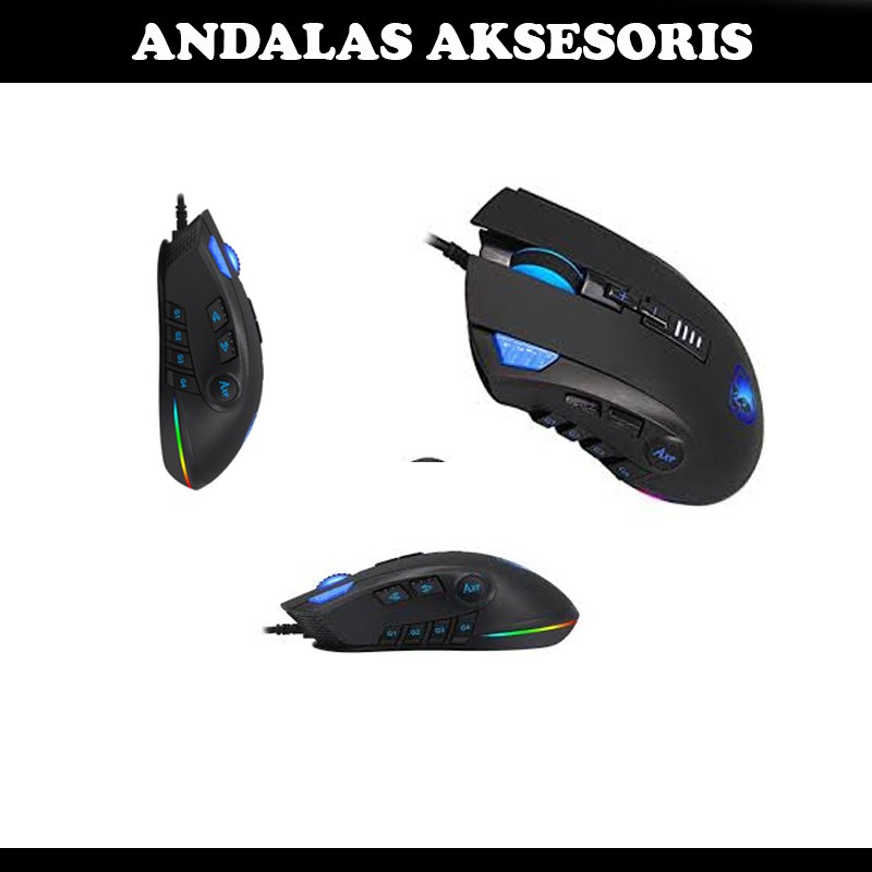 MOUSE SADES AXE S12 RGB GAMING