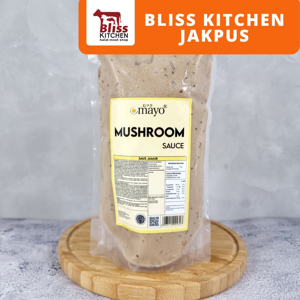 

Mushroom Sauce / Saus Jamur / Saus Mushroom 500gr