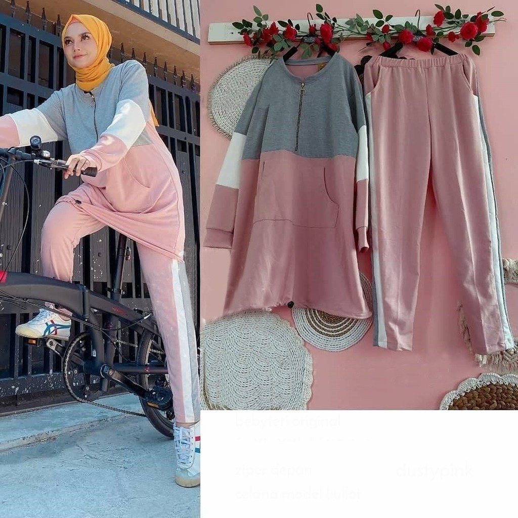 SET NESTA GOWES BAHAN BABYTERRY / SET MIXED JUMBO