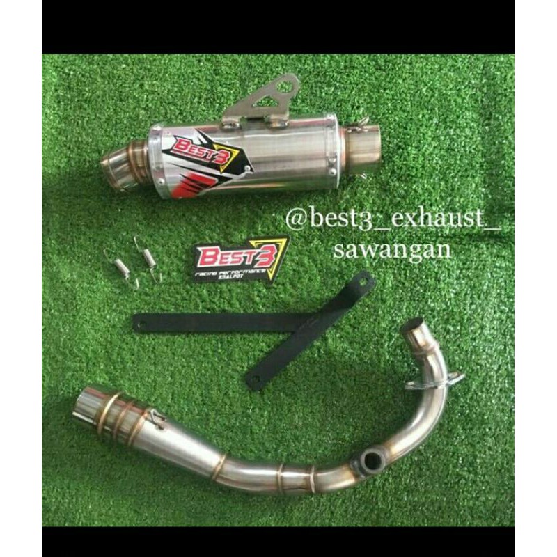best3 knalpot Vespa LX 125 2vie
