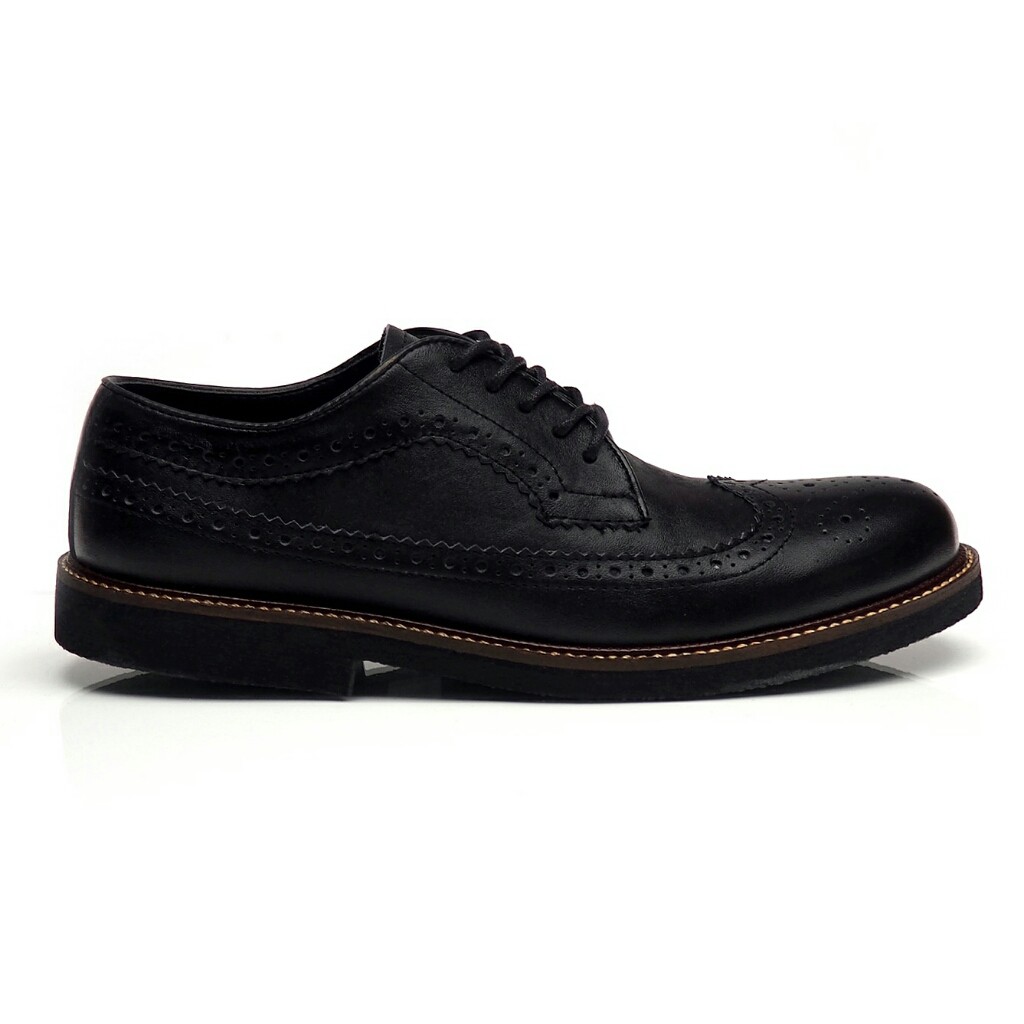 Kenzios Sepatu Formal British Black Series