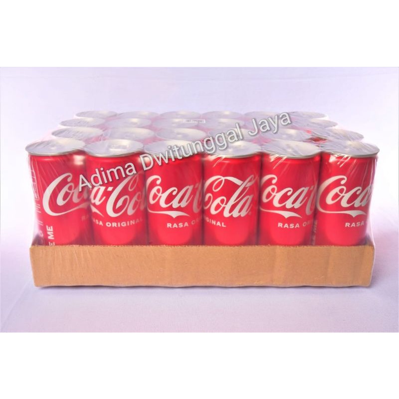 Coca-Cola Can / Coca-Cola Kaleng 24x250ml - Karton