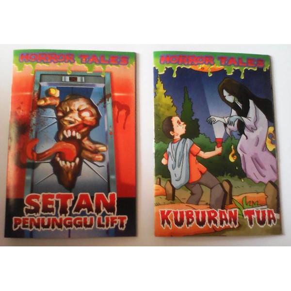 Jual Buku Komik Cerita Seram Colour Full Edition Shopee Indonesia