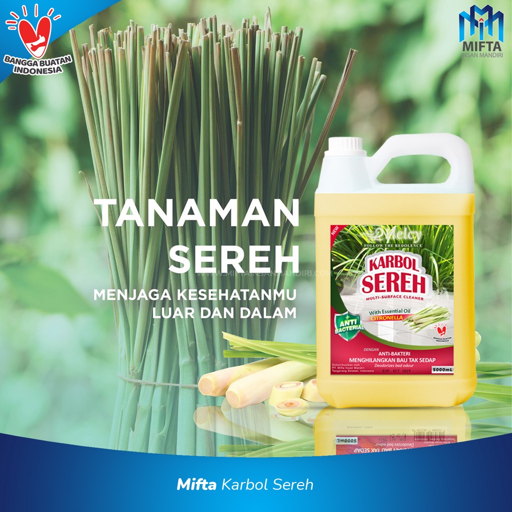 KARBOL AROMA THERAPIE / SEREH / KARBOL LANTAI 1 LITER