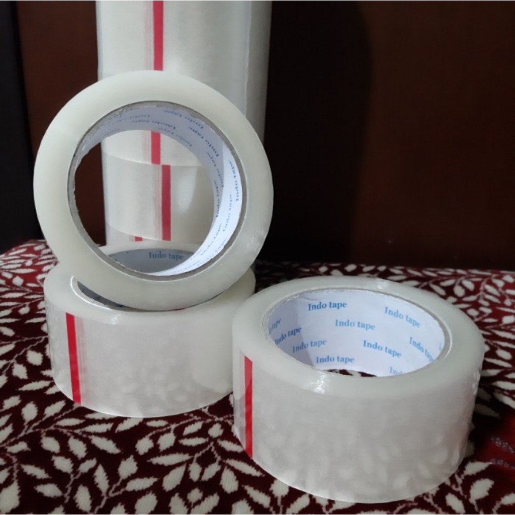 

LAKBAN UKURAN 48MM X 100YARD WARNA BENING ATAU COKLAT - INDO TAPE - KUALITAS DAIMARU