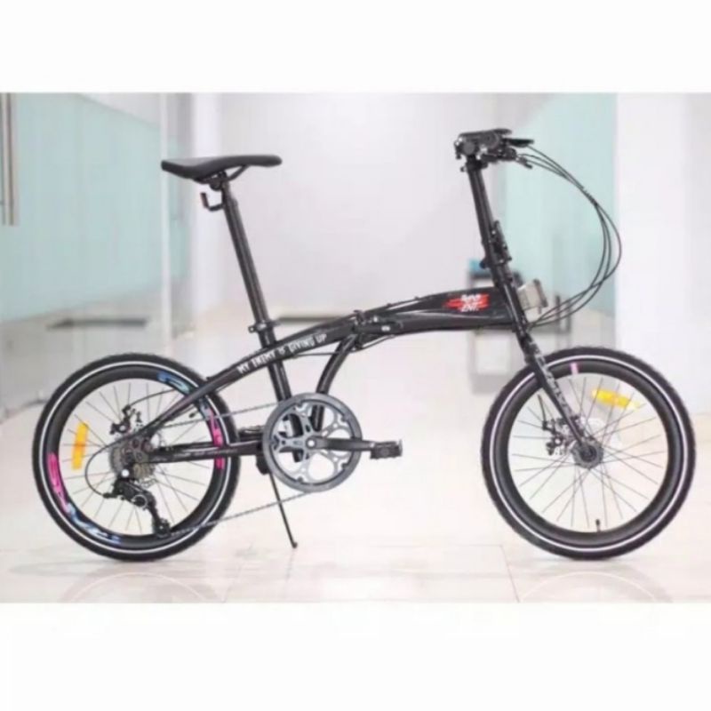 sepeda lipat police milan rans 2 uk 20 inch