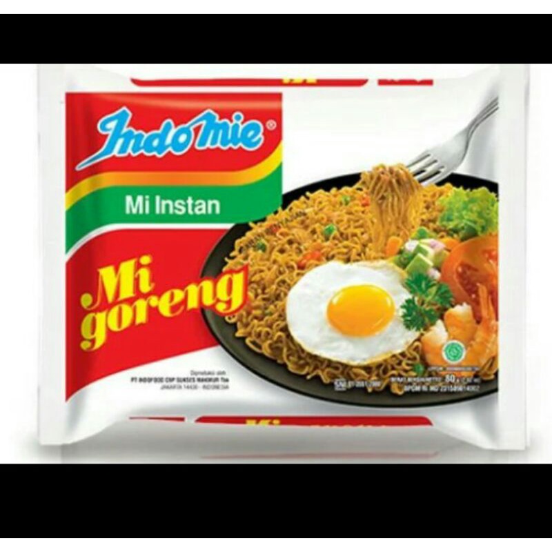 

Mie indomie goreng, 10 pcs