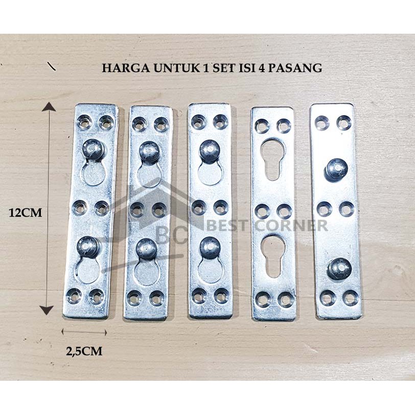 Hak Ranjang Model Pigura Besar / Bed Fitting / Hak DIpan Gantung