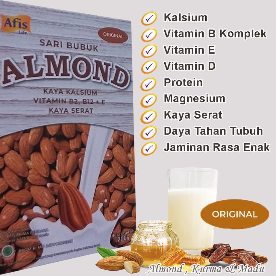 

✔️Stars AFIS Sari Bubuk Almond / Susu Almond Plus Madu Untuk Anak Dan Dewasa |Borong|Kualitas nomer 1|Cepat!!!