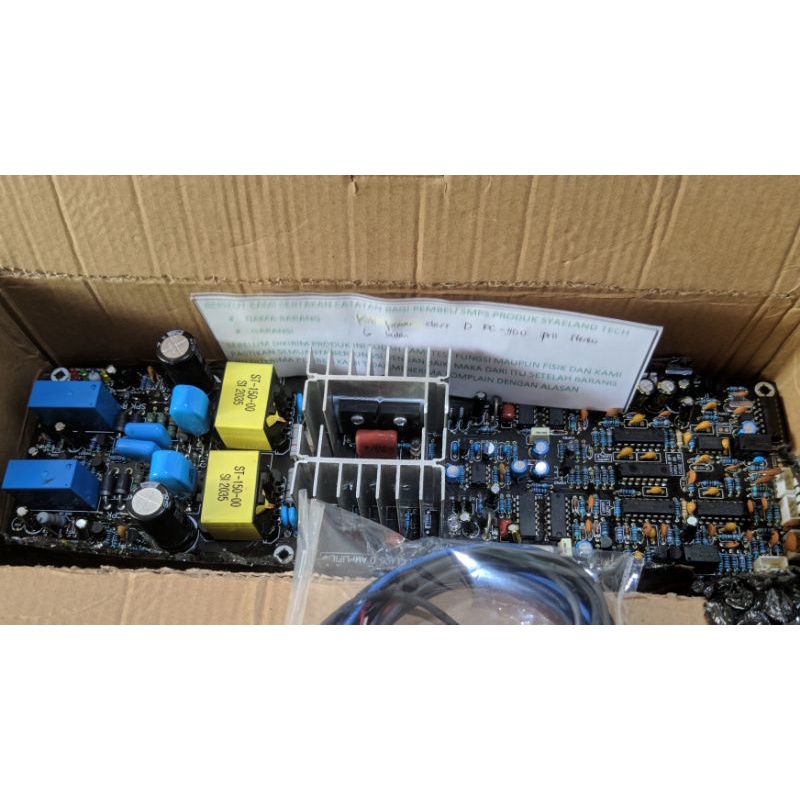 dual channel hi-fi class D dc900pro Syaelend tech. (bekas) no minus.