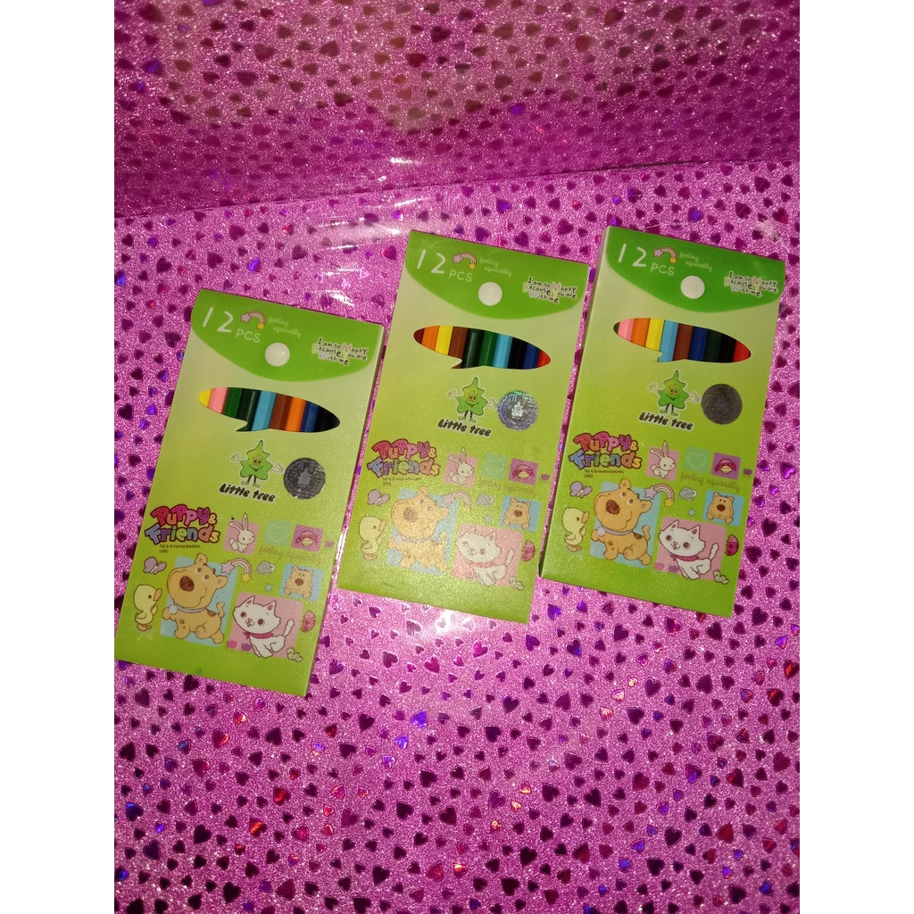 

PENSIL WARNA PAJANG /COLOR PENSIL LITTLE TREE 4012E mika
