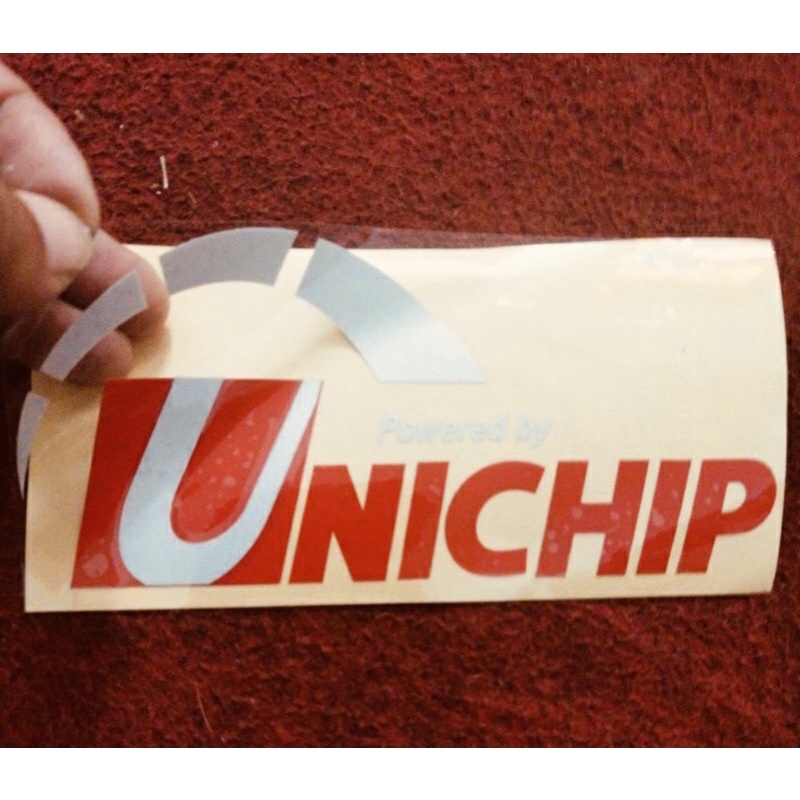 Stiker jdm unichip